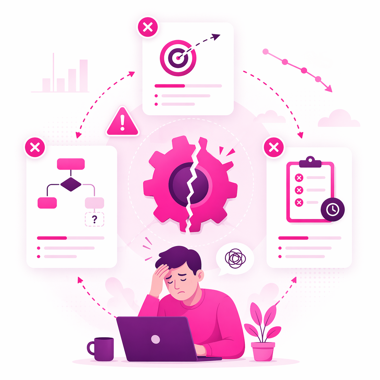 Broken accountability - website image modern