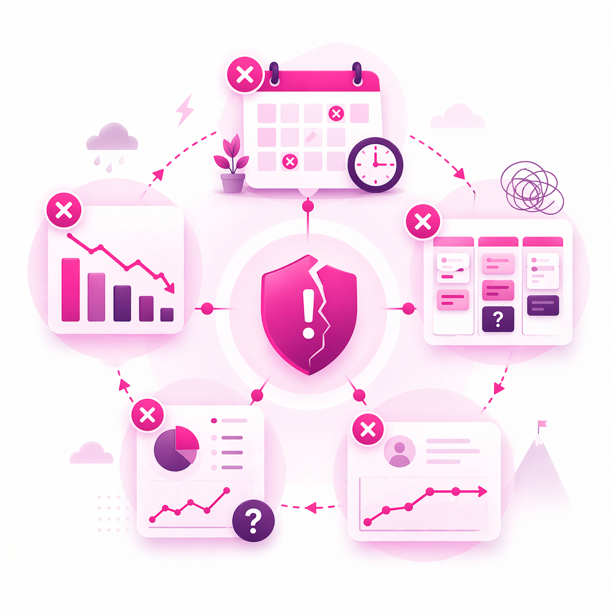 Broken sale improvements website image - modern