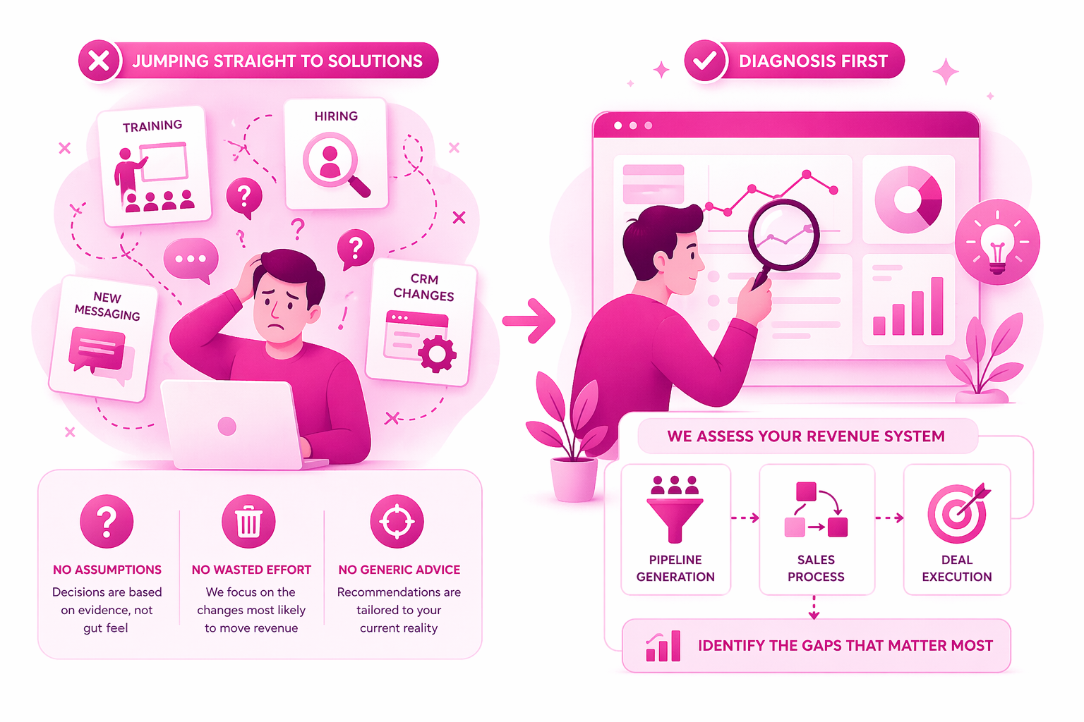 Diagnosis first website image modern