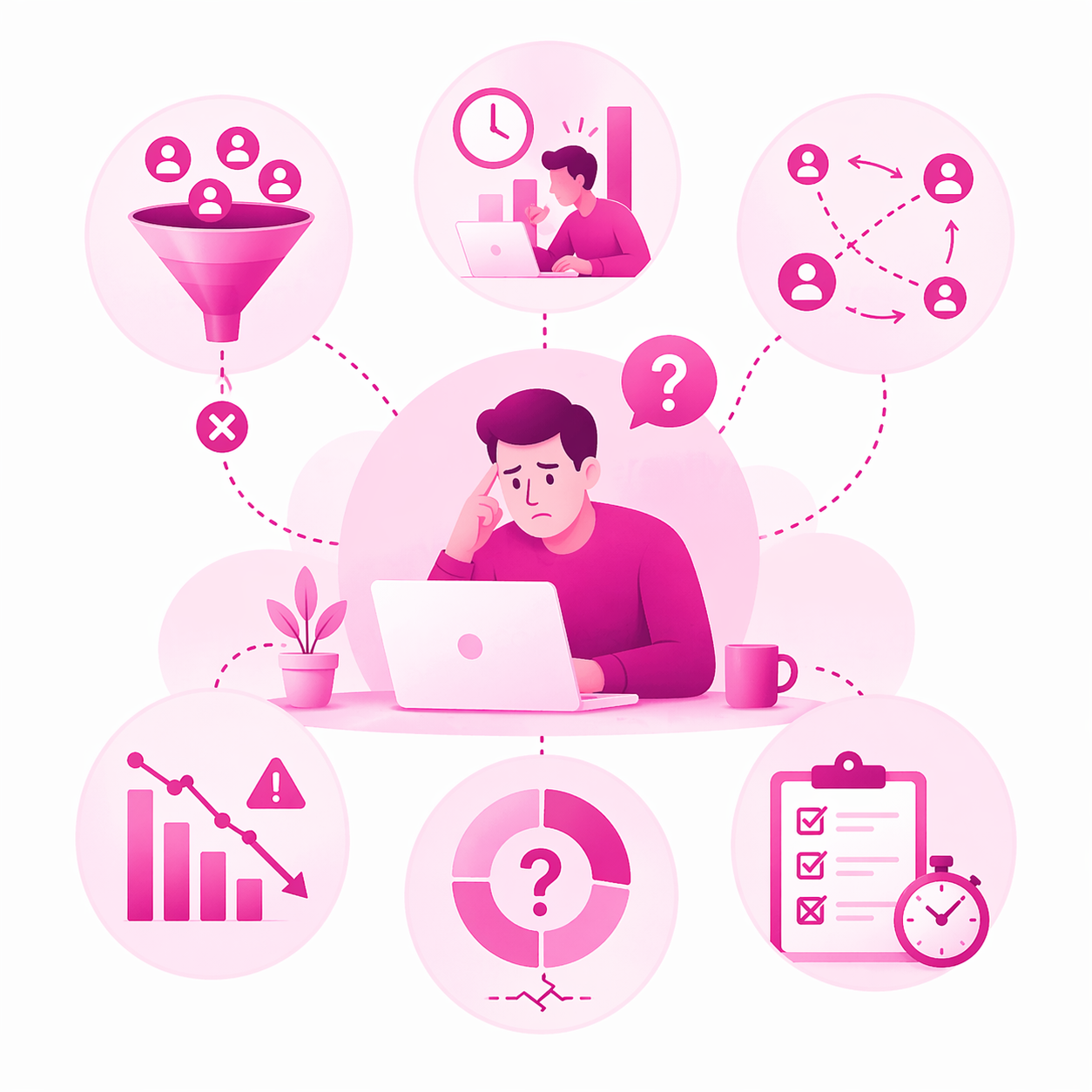 Failing sales website image - modern